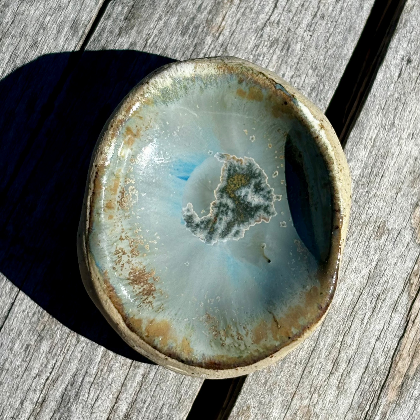 Worry stone givrée