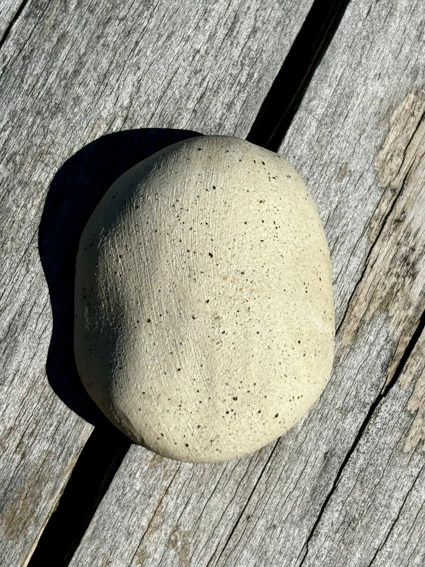 Worry stone givrée