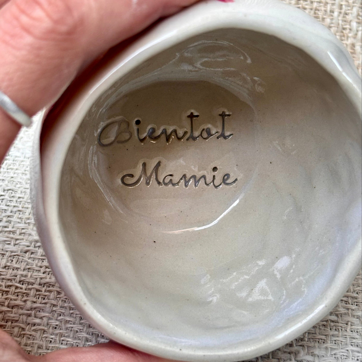 Tasse "Bientôt Mamie"