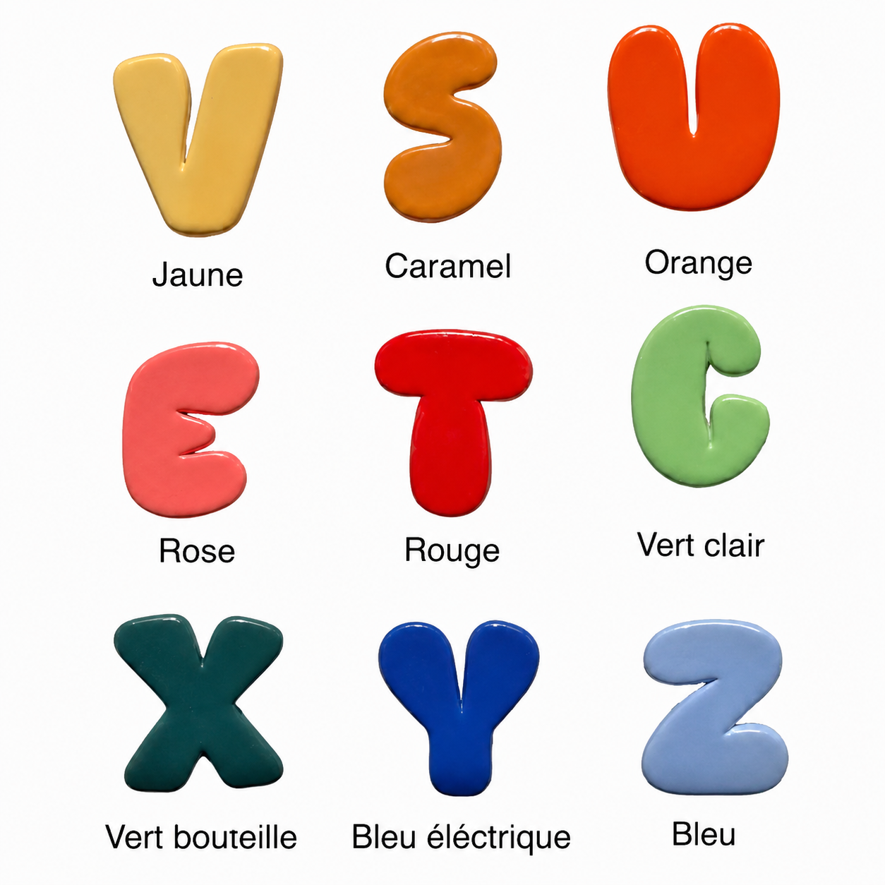 Lettres à motifs