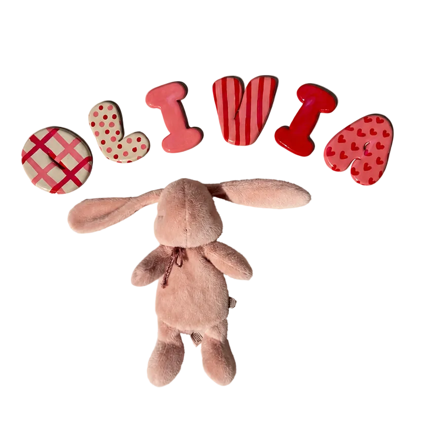 Lettres mixtes: Rouge et Rose