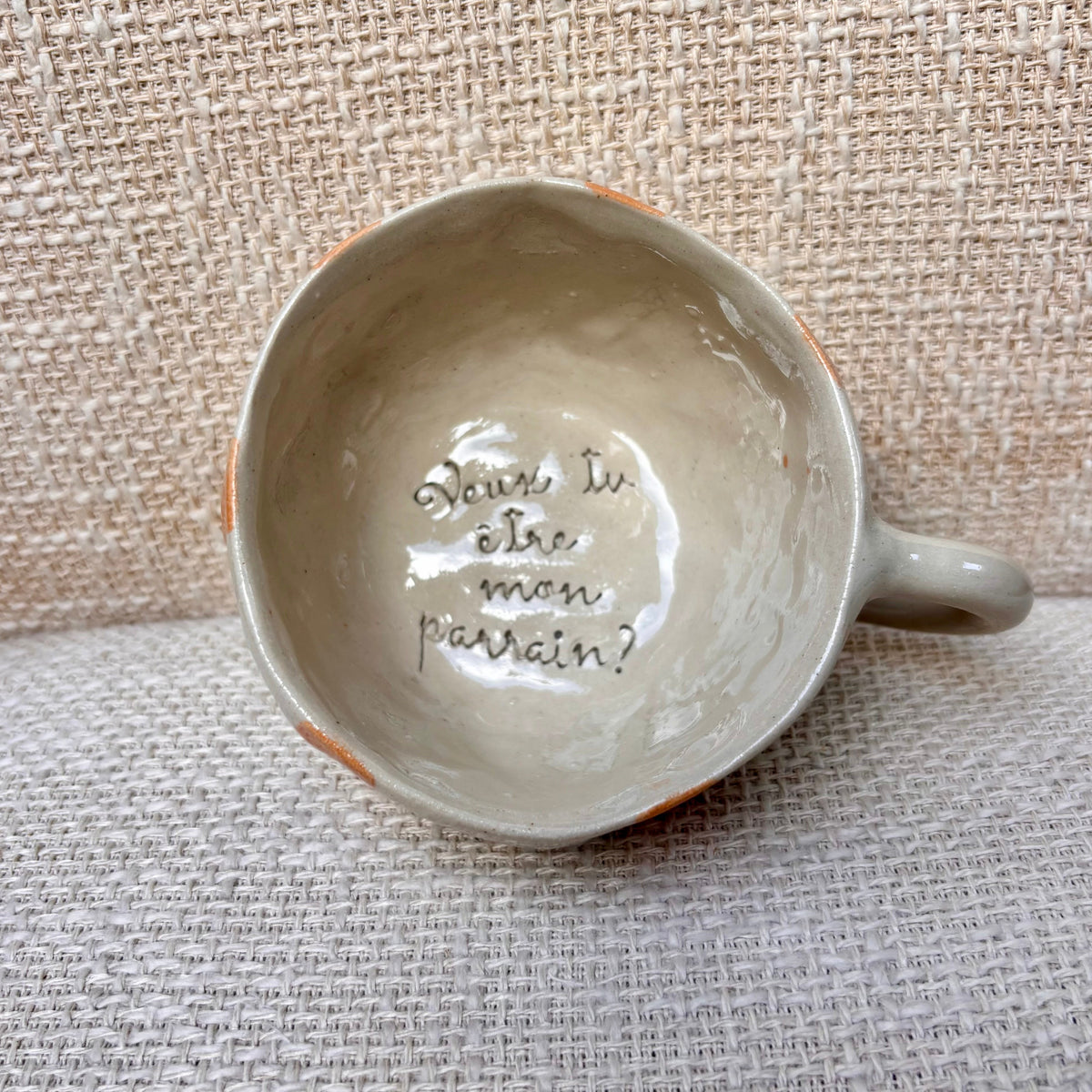 Tasse "Veux-tu être mon parrain ?"