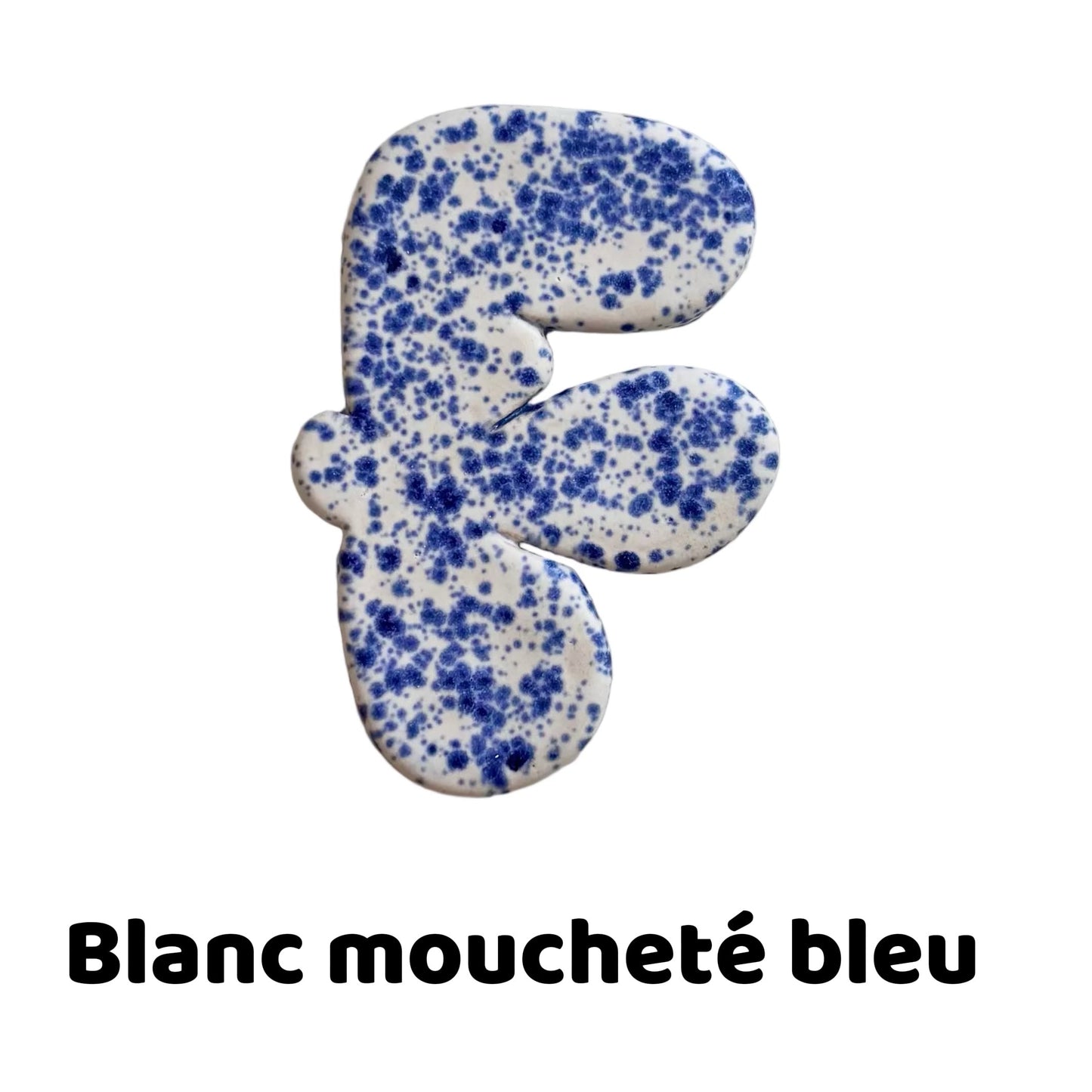 Lettres avec émail spécifique