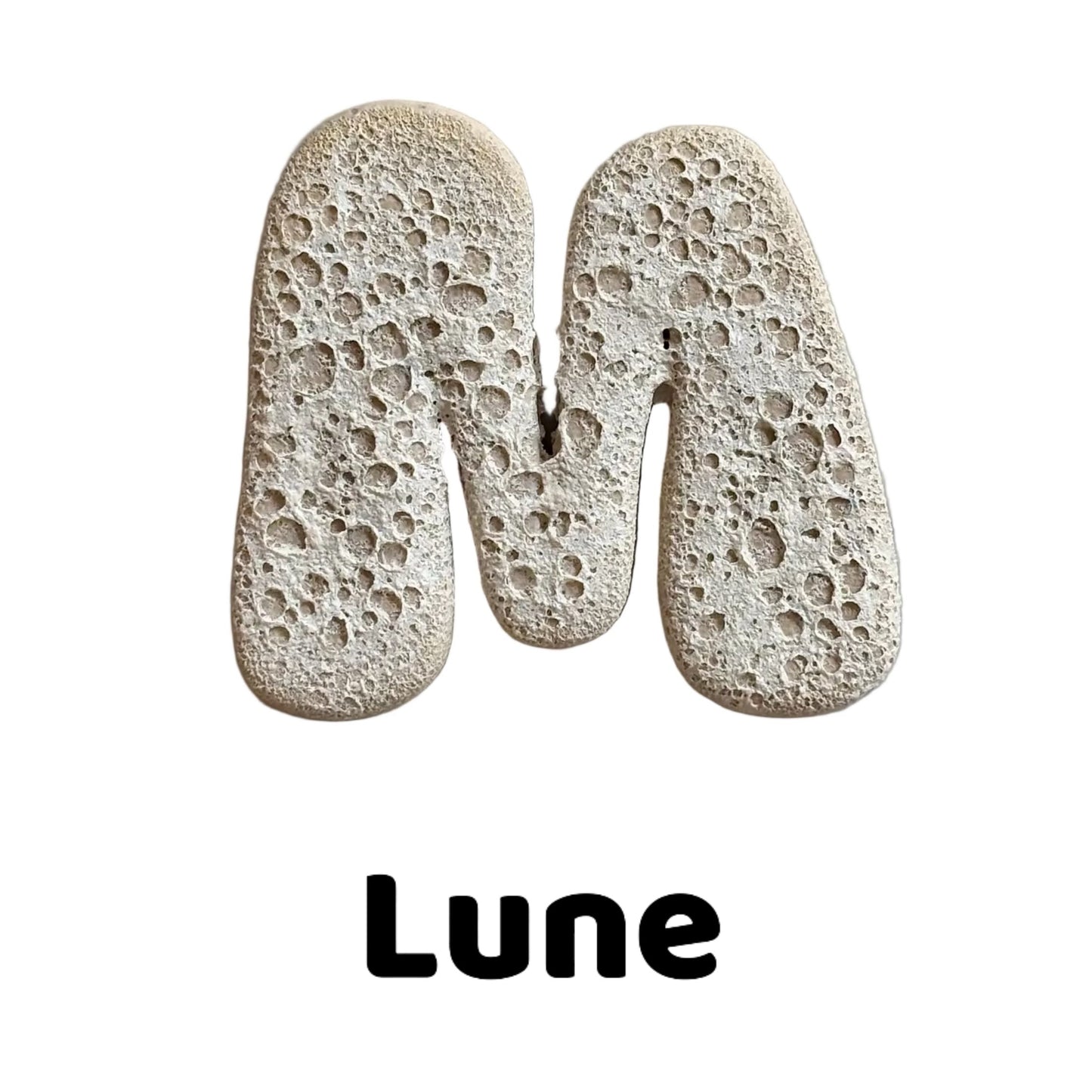 Lettres avec émail spécifique
