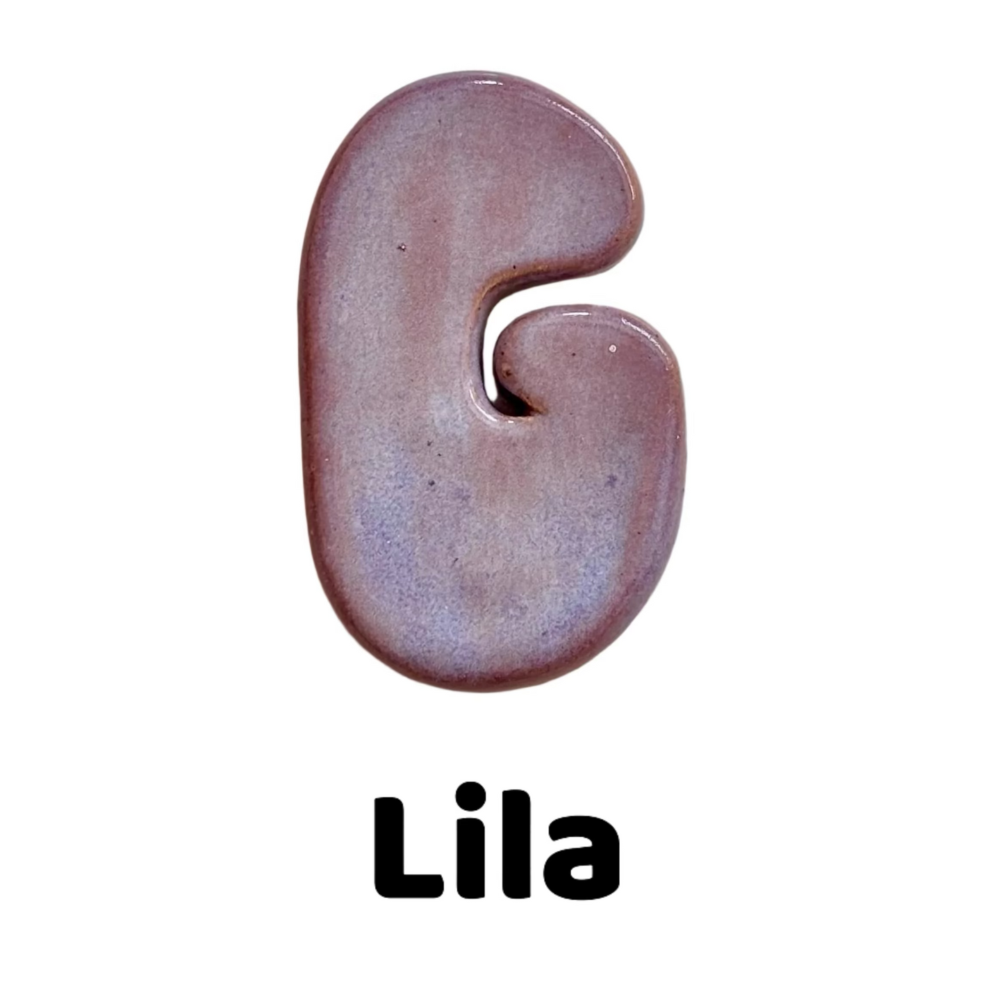 Lettres avec émail spécifique