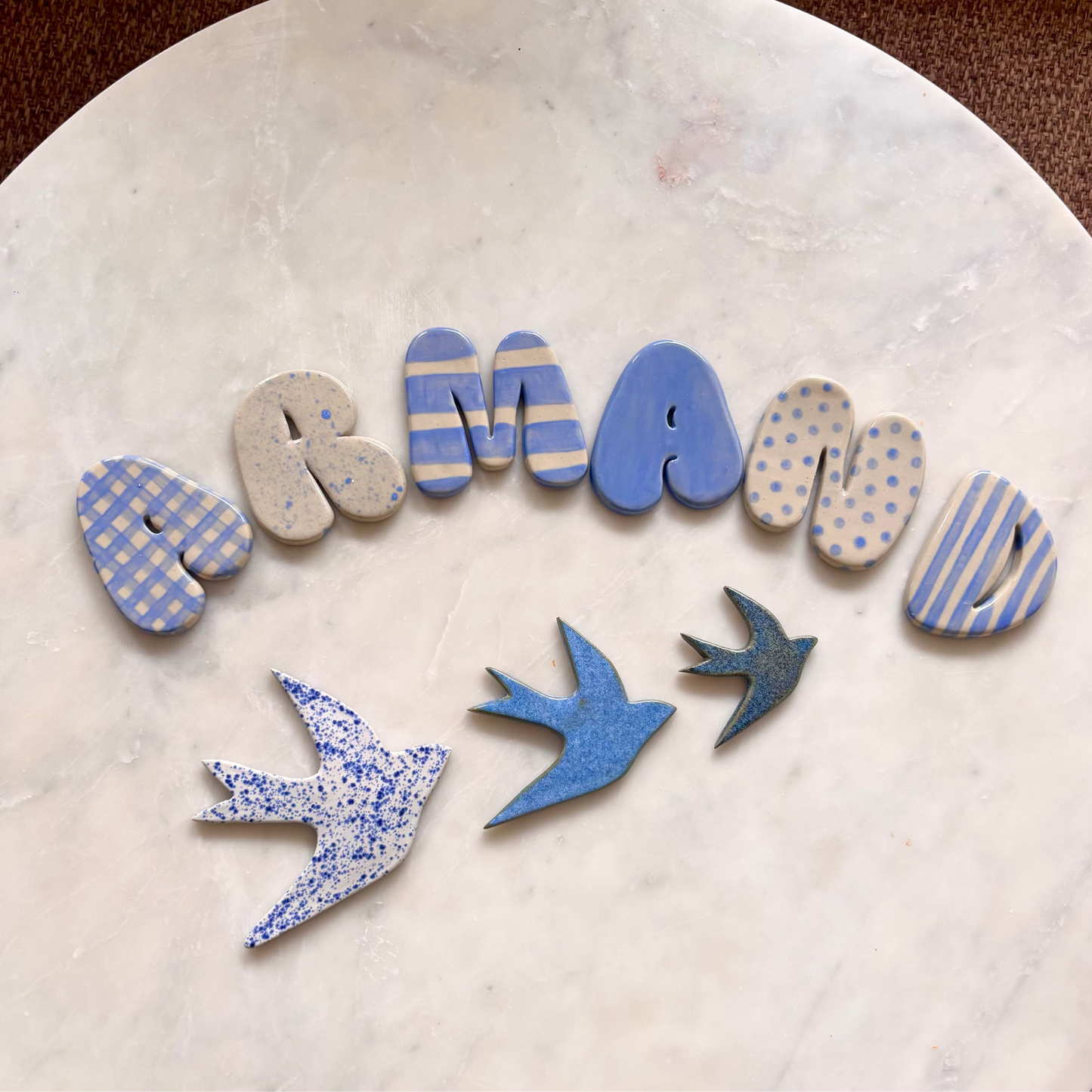 Lettres à motifs