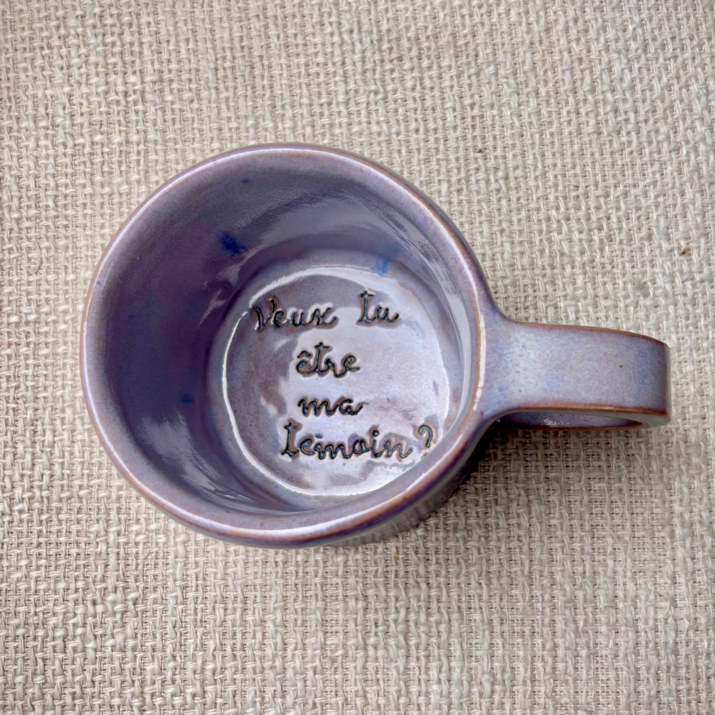 Tasse "Veux-tu être ma témoin ?"