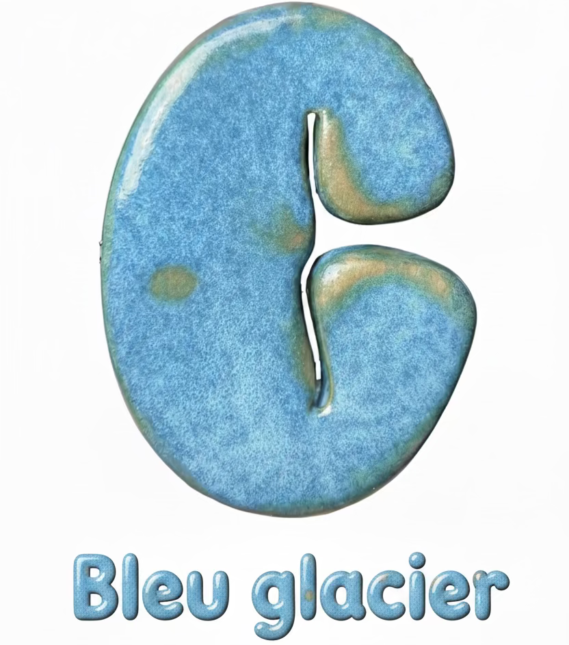 Lettres avec émail spécifique