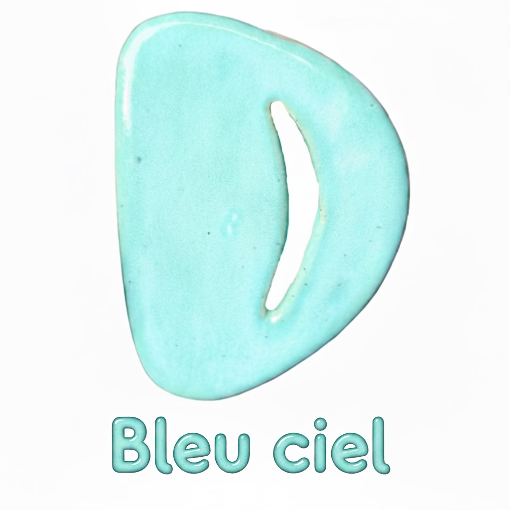 Lettres avec émail spécifique