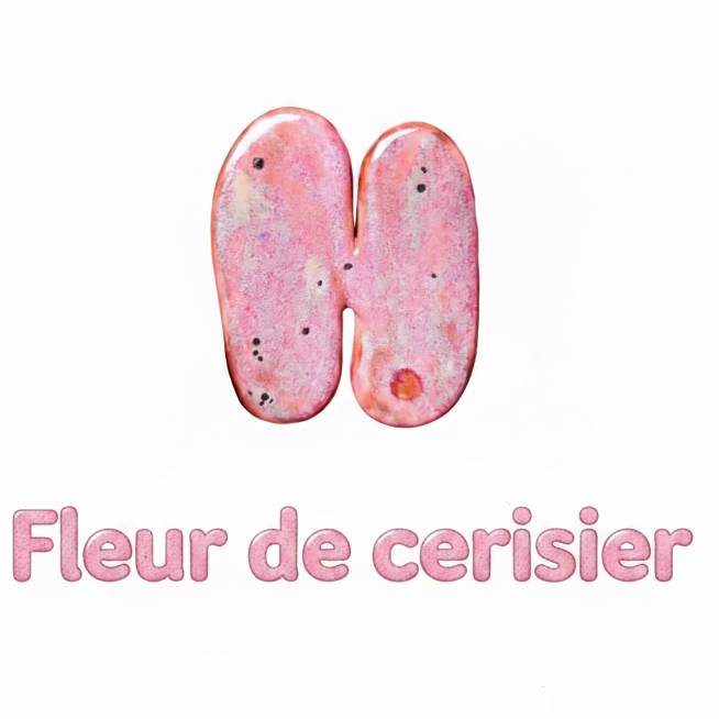 Lettres avec émail spécifique