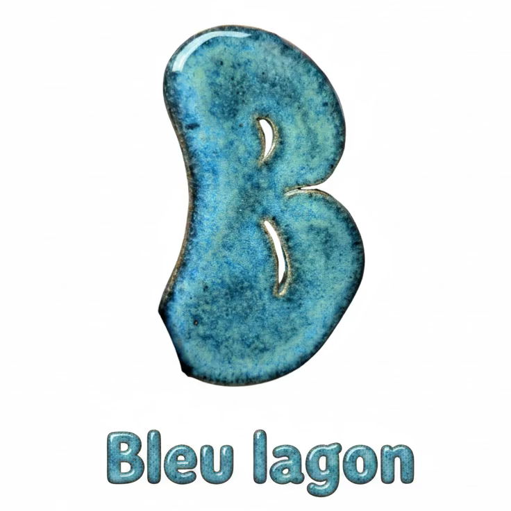 Lettres avec émail spécifique